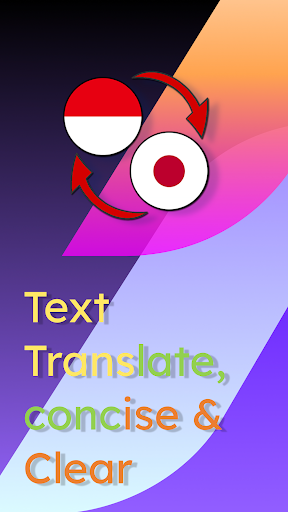 Android application Indonesian Japanese Translate screenshort