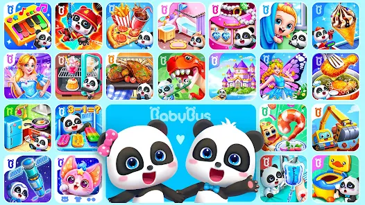 El Mundo del Panda Bebé:Juegos