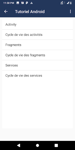 Android François Screen 3