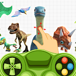 Cover Image of Download DINOSAURS WORLD GAMES 1.6 APK