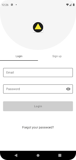 Android application Evolve screenshort