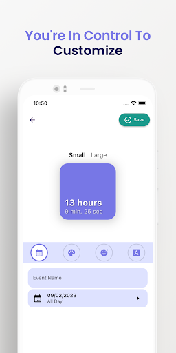 Countdowns Screen 3