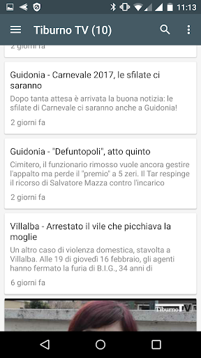 Guidonia notizie locali Screen 3