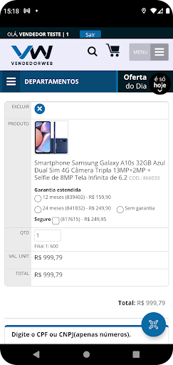 Vendedor Web Screenshot 4 - AppWisp.com