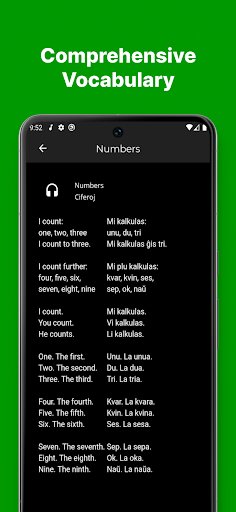 Fast Speak Esperanto Language Screen 3