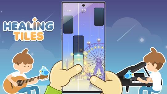 Healing Tiles : Guitar, Piano, Calm, Offline Game Apk Mod for Android [Unlimited Coins/Gems] 8