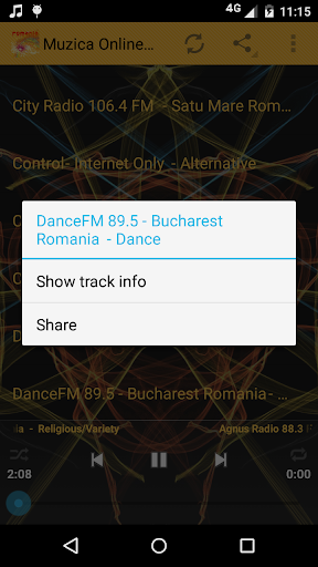 Muzica Online din Romania Screen 2