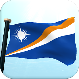Icon image Marshall Islands Flag 3D