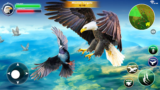 Real Eagle Simulator Bird Sim