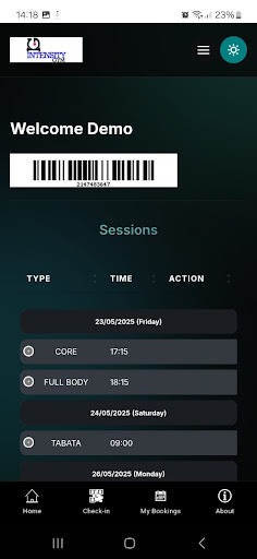 App screenshot