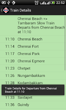 Chennai Local Train Timetableのおすすめ画像4