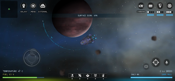Captura de pantalla de Galaxy Genome [Space Sim]