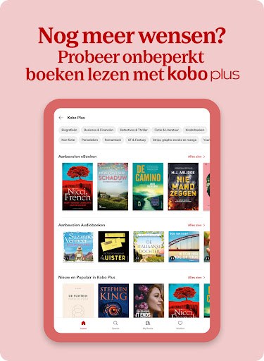 Boeken lezen met Kobo Books
