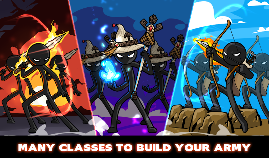 Stickman War: Battle of Honor Mod 