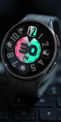 [SSP] - Bold Analog Watch Face Screenshot