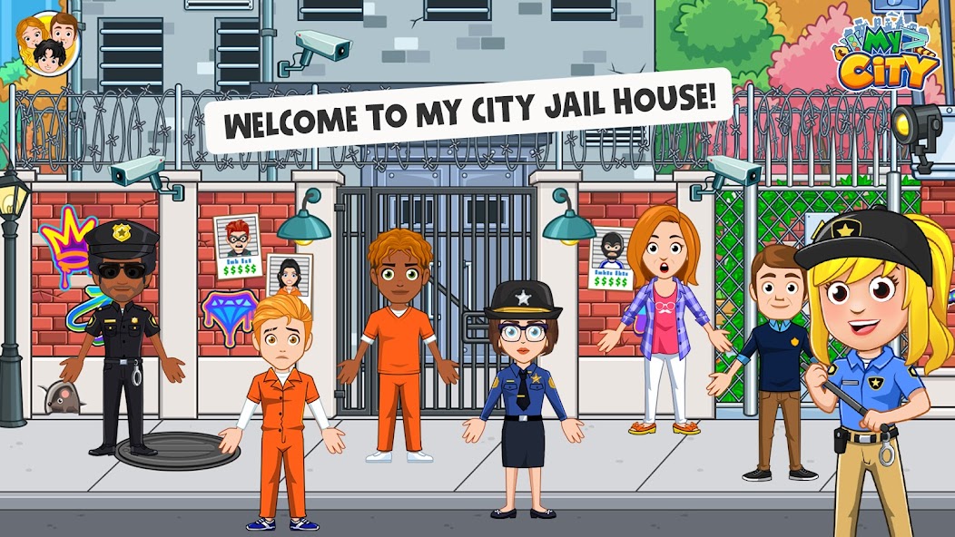 My City: Jail House Mod Apk V3.0.0 (Mod Apk Paid For Free) - Apkmody