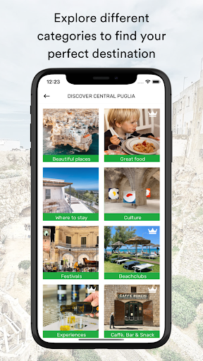 PUGLIApp Insider Travel Guide Screen 2