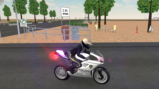 Police Motorbike Road Rider For PC installation