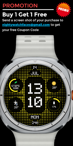 Night 110 - watch face screenshot 10