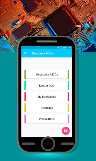 Android application Electronics MCQs screenshort