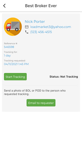 Load Market Screen 2