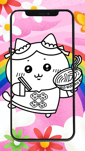 Android application Chikawa Coloring Book screenshort