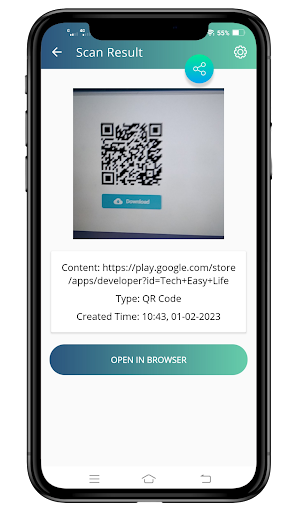 QR Code & Barcode Reader Screen 3