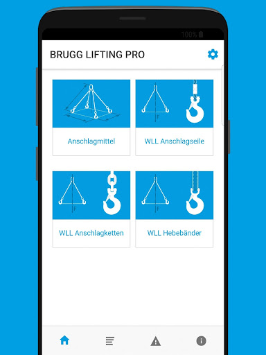 Android application BRUGG Lifting PRO screenshort
