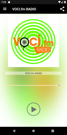 Android application VOCI.fm RADIO screenshort