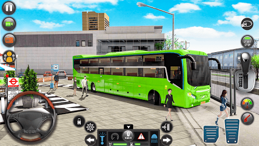 Modern Bus Simulator Drive 3D: New Bus Games Free 0.53 Screenshots 11