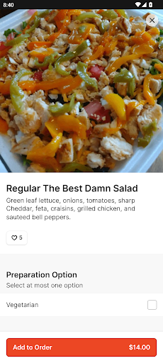 theBESTdamnsalad Screen 3