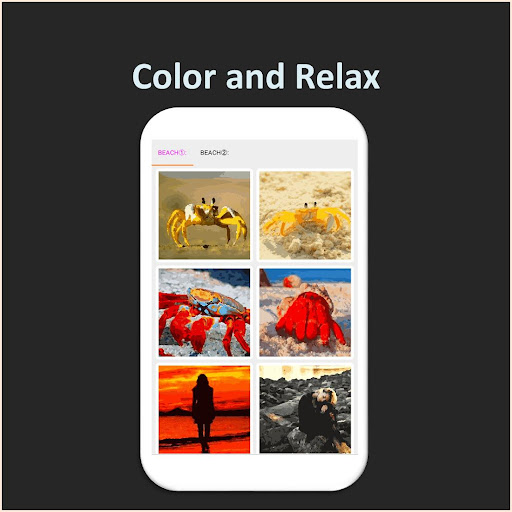 Color by Number - beach Screen 3