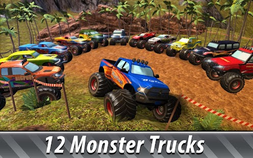Monster Truck Offroad Rally 3D Screenshot