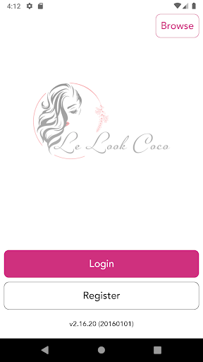 Android application The Look Coco screenshort