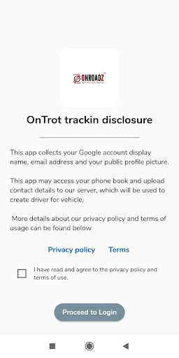 OnTrot Trackin Screen 3