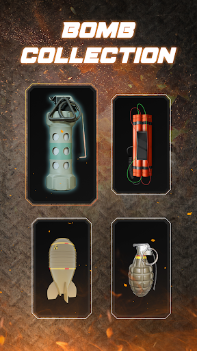 Android application Time Bomb Prank, Gun Sound screenshort