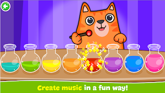 Game screenshot Coloring,  Music and Games apk download