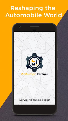 Android application GoBumpr Partner screenshort