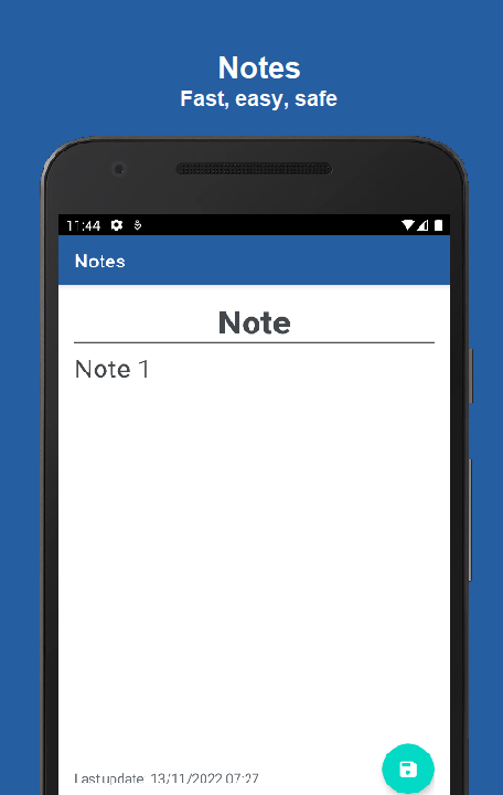 #2. Notes (Android) โดย: Mustafa Can Apps