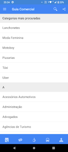 Android application Guia Viana screenshort