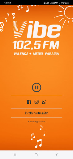 Rádio Vibe FM Screen 3