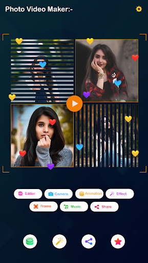 Android application Music Video Maker with Music screenshort