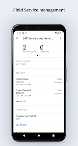 Captura 3 SAP Service and Asset Manager android