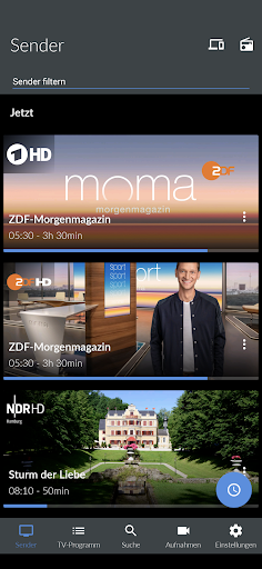 Android application willy.tv screenshort