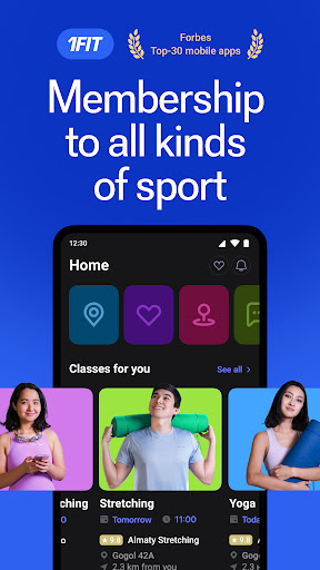 Android application 1Fit – All kinds of sports screenshort