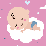 White noise for sleep baby icon