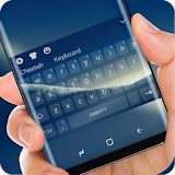 Snowy White Keyboard for Samsung Galaxy S8 icon