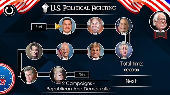 U.S. Political Fighting Screenshot