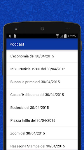inBlu2000 Screen 2