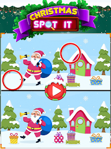 Christmas :Find 5 -Puzzle Game